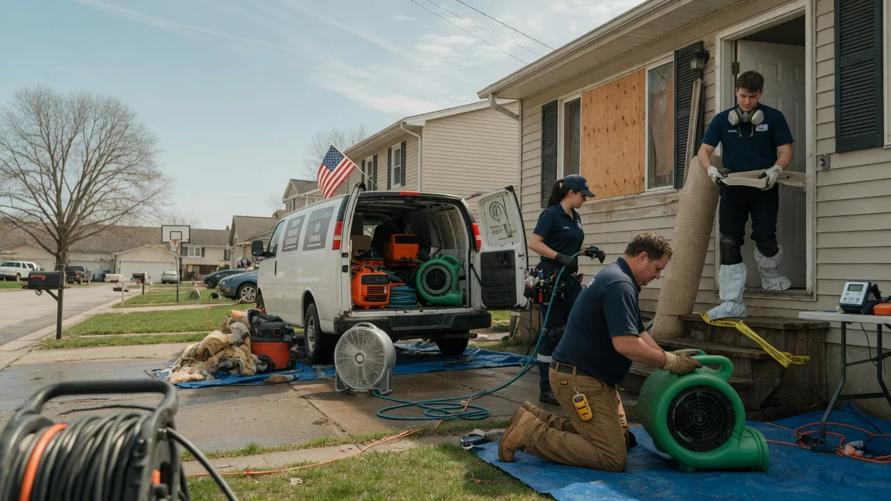 Water Damage Restoration in Waterville, OH near me